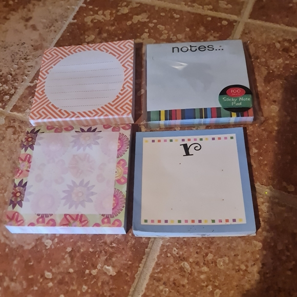 List Pads Mini Notepad Sticky Notes Total 3 Lists 1 Mini 4 Stickies 2 Sets Tabs - Picture 8 of 9